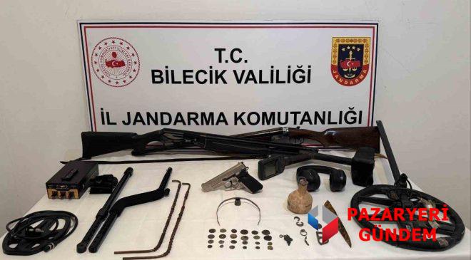 Bilecik’te Anadolu Mirası” Operasyonu: Tarihi Eserler ve Silahlar Ele Geçirildi