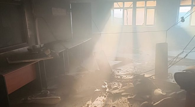 Pazaryeri’nde okulda yangın paniği