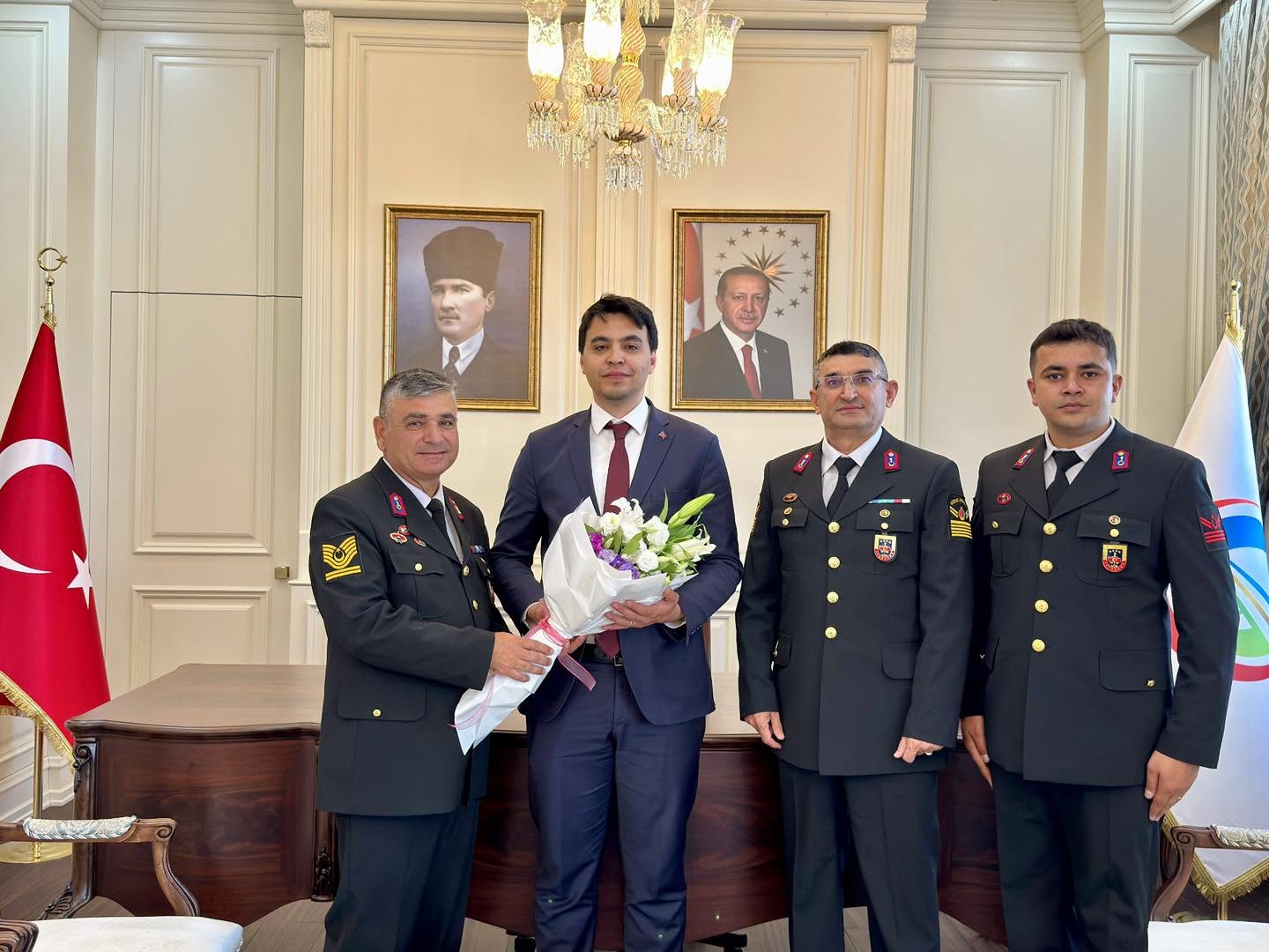 Kaymakam Kara’dan Jandarma Teşkilatının 187. Kuruluş Yıl Dönümüne Anlamlı Kutlama