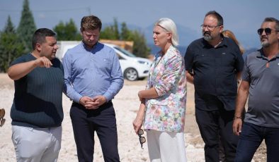 BAŞKAN SUBAŞI, YAŞAM ALANI VE PARK ÇALIŞMALARINI YERİNDE İNCELEDİ