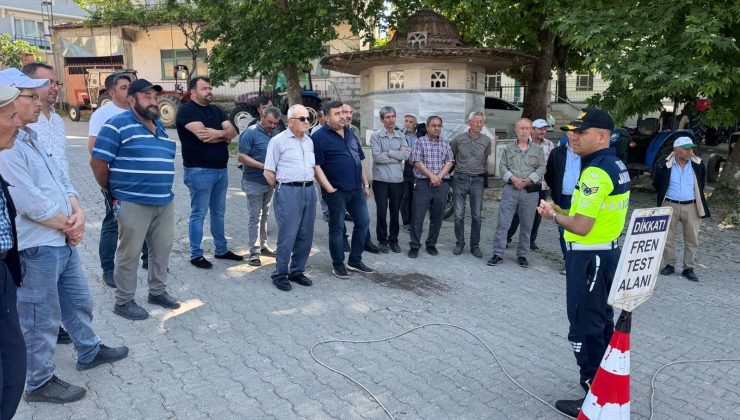 JANDARMADAN ROPS DEMİRİ VE REFLEKTÖR EĞİTİMİ