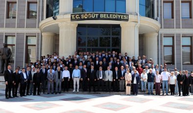 MHP GENEL SEKRETERİ BÜYÜKATAMAN SÖĞÜT’TE TEMASLARDA BULUNDU