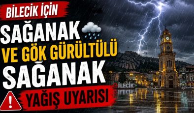 SAĞANAK VE GÖK GÜRÜLTÜLÜ SAĞANAK YAĞIŞ UYARISI