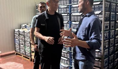 SOĞUK HAVA DEPOSUNDA İNCELEME