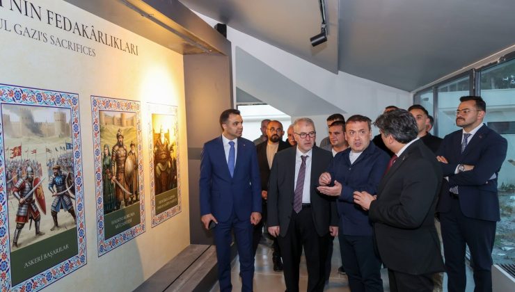 SÖĞÜT DİJİTAL TARİH MÜZESİ’NDE ÇALIŞMALAR YERİNDE İNCELENDİ