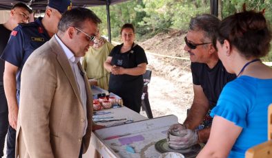 VALİ SÖZER GÖLPARK FEST’TE İNCELEMELERDE BULUNDU