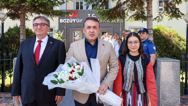 VALİ SÖZER’DEN KAYMAKAM HELVACI’YA İADE-İ ZİYARET