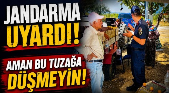 JANDARMADAN KÖYDE TELEFON DOLANDIRICILIĞI UYARISI