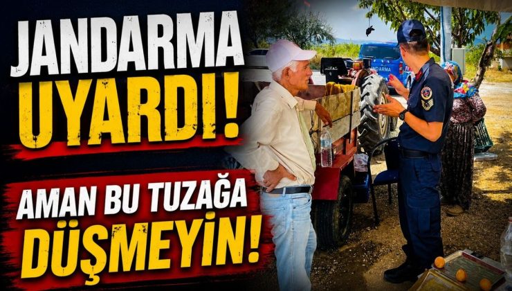 JANDARMADAN KÖYDE TELEFON DOLANDIRICILIĞI UYARISI
