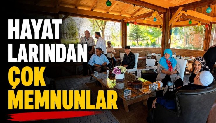 HUZUREVİ SAKİNLERİ LAVANTA BAHÇESİNDE DOĞAYLA BULUŞTU