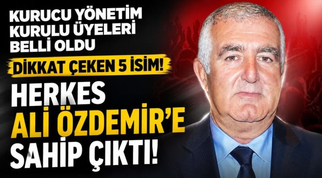 LİSTEDE DİKKAT ÇEKEN 5 İSİM