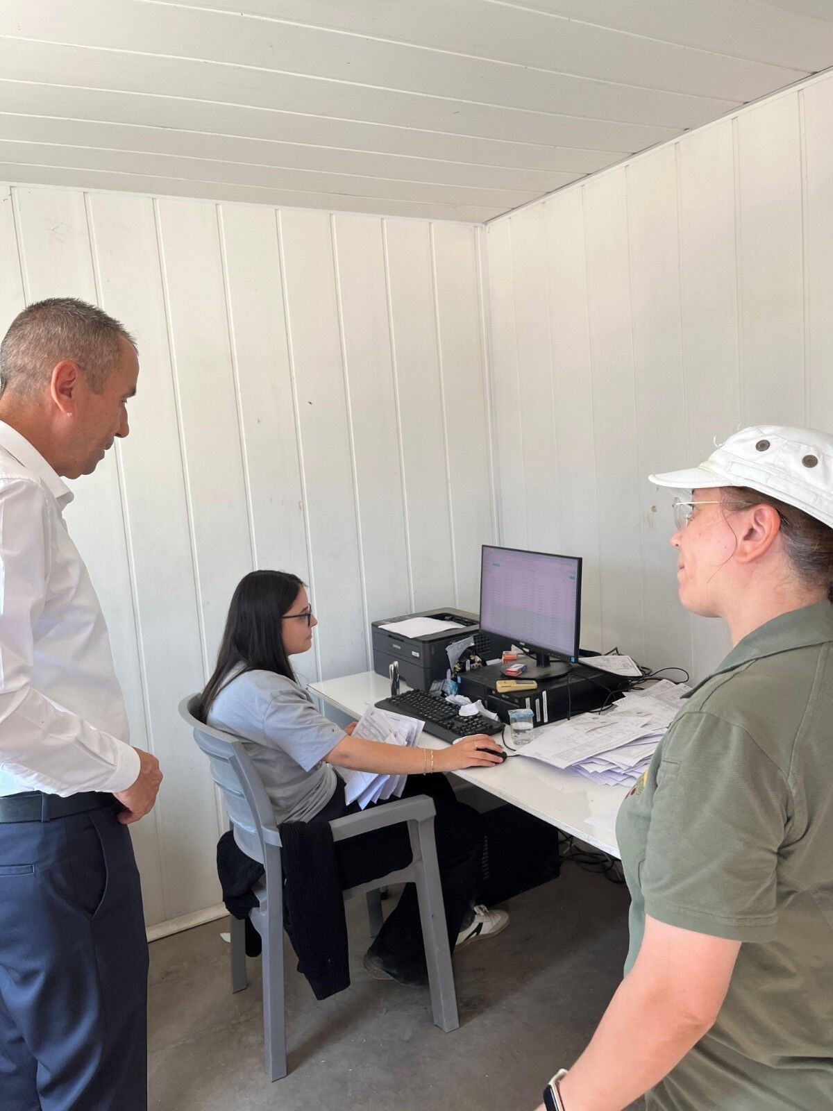 TMO ÜRÜN ALIM NOKTASI İNCELENDİ