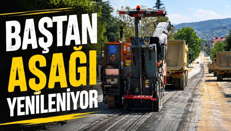 ANA CADDELER BAŞTAN AŞAĞI YENİLENİYOR