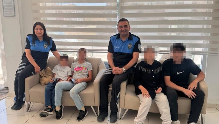 43 ÖZEL ÖĞRENCİ POLİSLERLE BULUŞTU