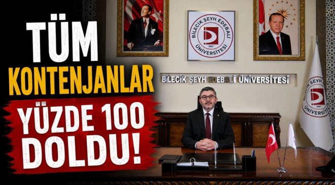 BŞEÜ’DE YKS BAŞARISI: TÜM KONTENJANLAR YÜZDE 100 DOLDU