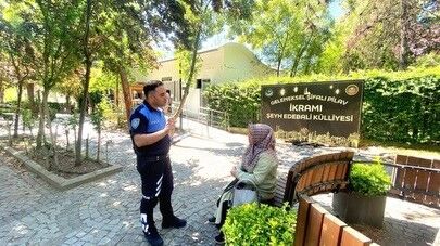 ŞEYH EDEBALİ TÜRBESİ’NDE VATANDAŞLARA DOLANDIRICILIK UYARISI