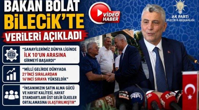 BAKAN BOLAT: “SANAYİLERİMİZ BÜTÜN SEKTÖRLERDE DÜNYA LİGİNDE İLK 10’UN ARASINA GİRMEYİ BAŞARDI”