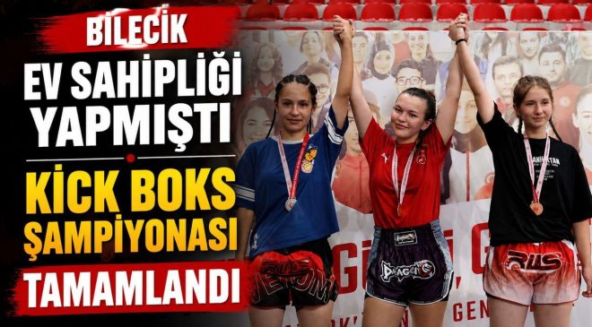 KİCK BOKS ŞAMPİYONASI TAMAMLANDI