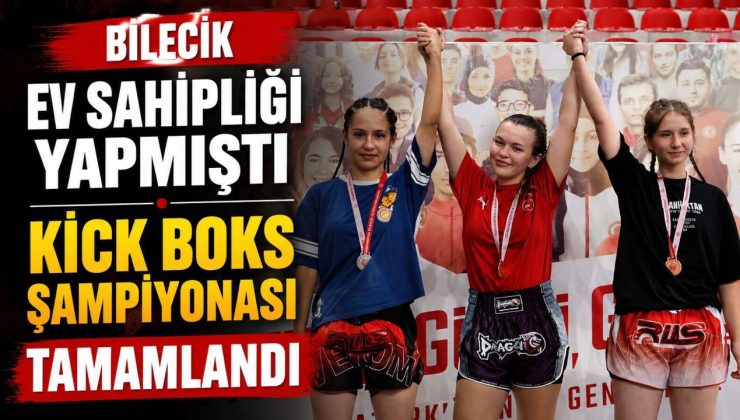 KİCK BOKS ŞAMPİYONASI TAMAMLANDI