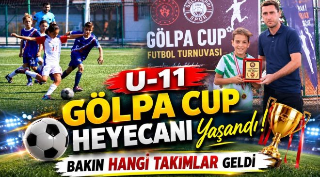 GÖLPAZARI’NDA U-11 GÖLPA CUP HEYECANI YAŞANDI