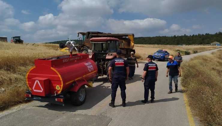 YANGINLARA KARŞI TARLALARDA DENETİM