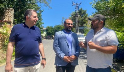 AK PARTİ MERKEZ İLÇE TEŞKİLATI YENİKÖY’DE VATANDAŞLARLA BULUŞTU