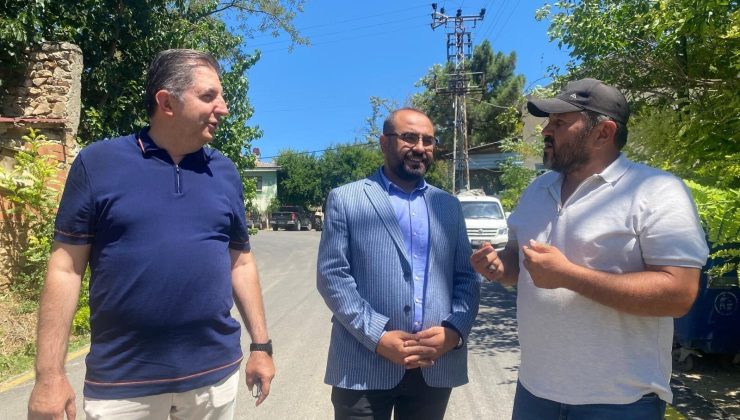 AK PARTİ MERKEZ İLÇE TEŞKİLATI YENİKÖY’DE VATANDAŞLARLA BULUŞTU