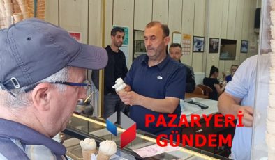 Asırlık Lezzetin Serinleten Yüzü! Pazaryeri’nin Organik Dondurması İçin Kilometrelerce Yol Geliyorlar