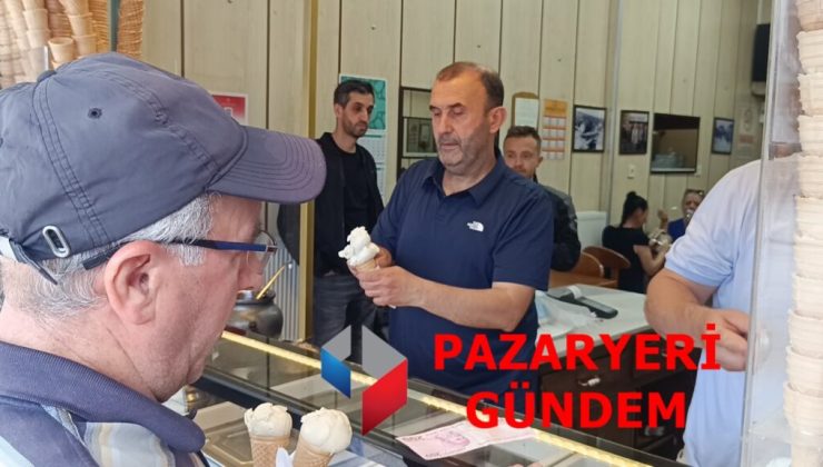Asırlık Lezzetin Serinleten Yüzü! Pazaryeri’nin Organik Dondurması İçin Kilometrelerce Yol Geliyorlar