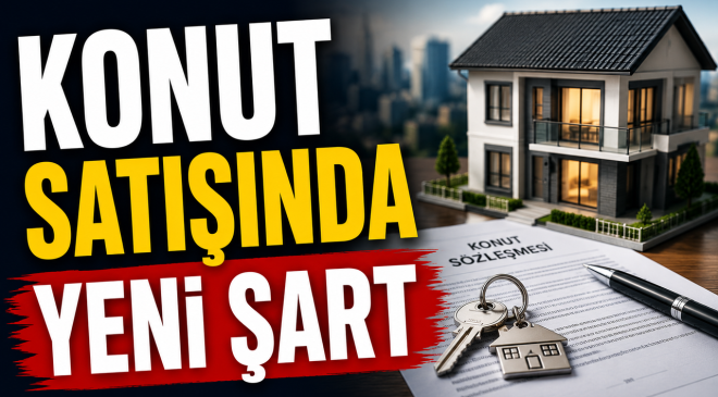 KONUT SATIŞINDA YENİ ŞART