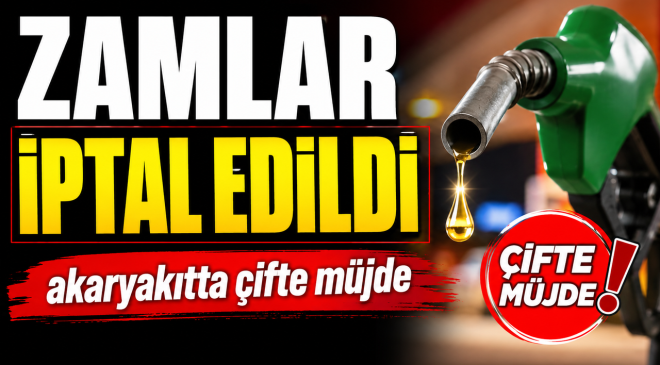 ZAMLAR İPTAL EDİLDİ