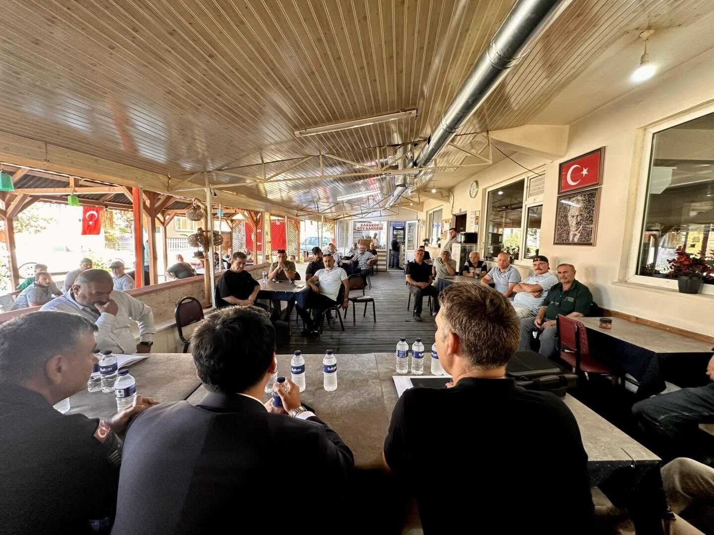 DUBLE YOL PROJESİ VATANDAŞLARLA DEĞERLENDİRİLDİ