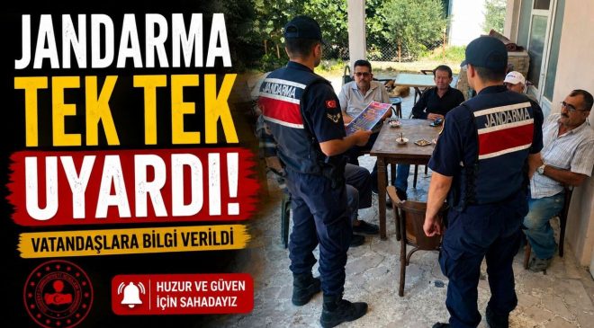 JANDARMADAN DOLANDIRICILIK UYARISI