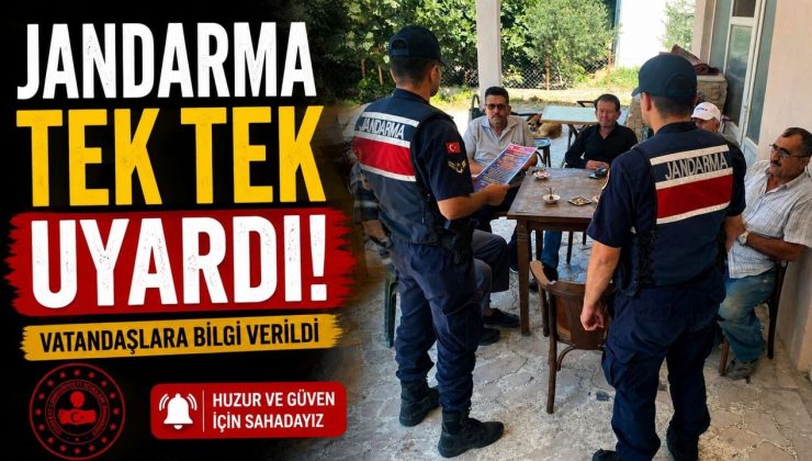 JANDARMADAN DOLANDIRICILIK UYARISI