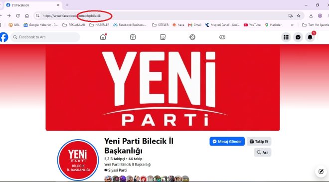 Bilecik’te “Yeni Parti” Tartışması: CHP’nin Dijital Kimliği Hâlâ Kullanılıyor
