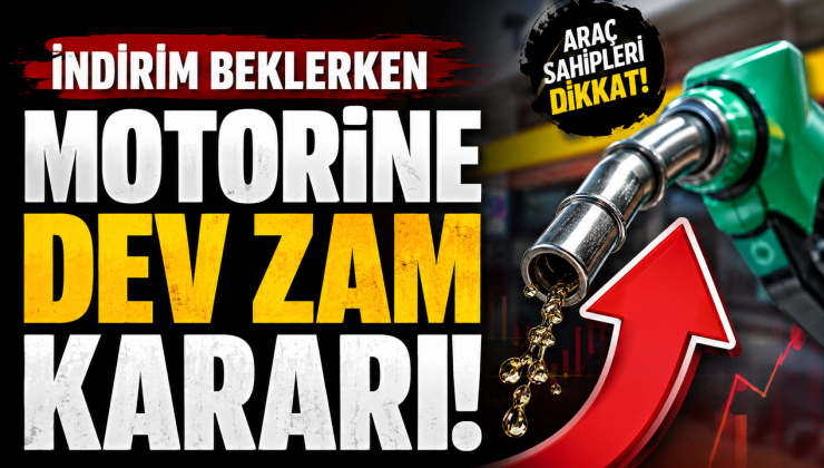 İNDİRİM BEKLERKEN DEV ZAM KARARI