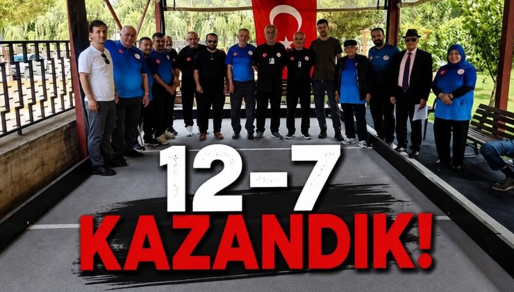 BİLECİK HUZUREVİ SAKİNLERİ BOCCEDE 12-7 KAZANDI
