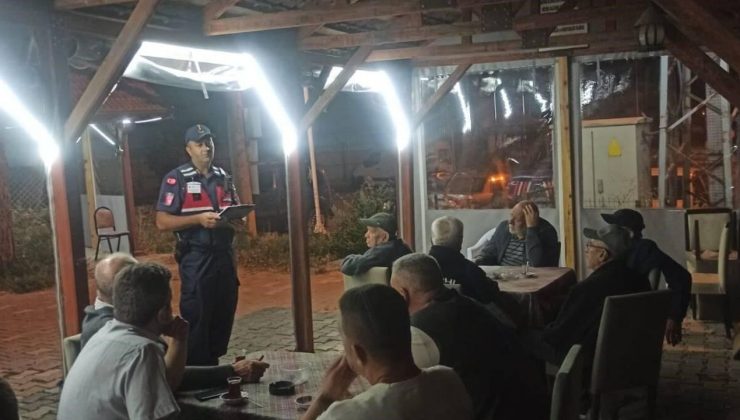 KÖY SAKİNLERİNE YANGIN VE DOLANDIRICILIK UYARISI