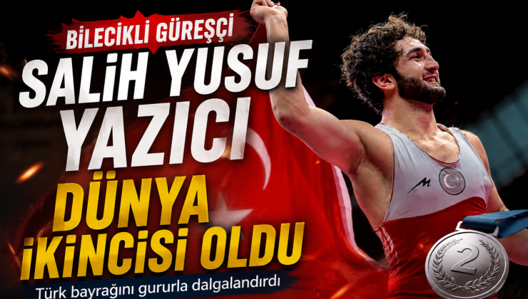 BİLECİKLİ GÜREŞÇİ DÜNYA İKİNCİSİ OLDU