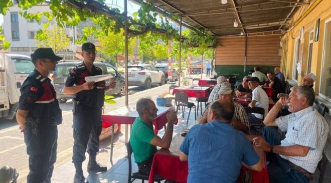 JANDARMADAN ORMAN YANGINI VE DOLANDIRICILIK UYARISI