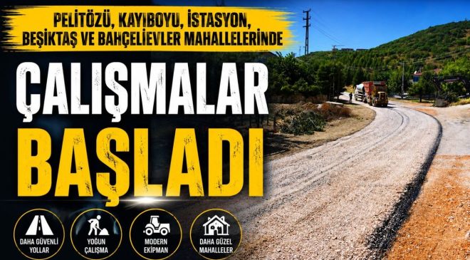 YENİ CADDE VE SOKAKLAR ULAŞIMA AÇILIYOR KALDIRIMLAR YENİLENİYOR