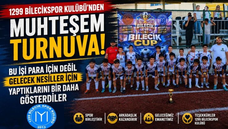 BİLECİK CUP U11 TURNUVASI NEFES KESEN MÜSABAKALARA SAHNE OLDU