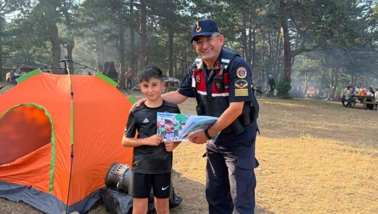 KAMPÇILARA ATEŞ YAKMA UYARISI