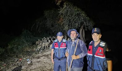 KAYIP İHBARI YAPILAN ÇOBAN İLE 100 KOYUN BULUNDU