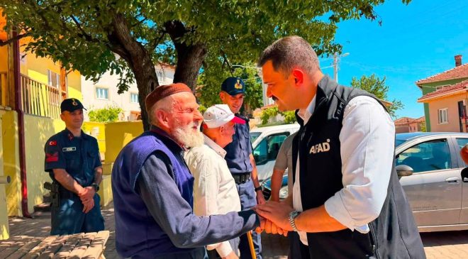 KAYMAKAM TİTİZ KÖYLERDE İNCELEMELERDE BULUNDU