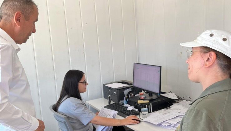 TMO ÜRÜN ALIM NOKTASI İNCELENDİ